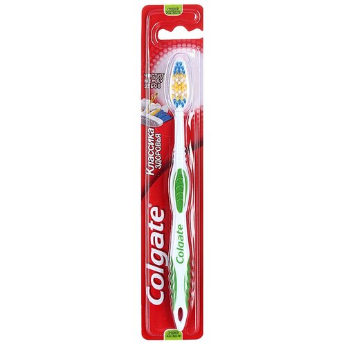 Зубная щетка Colgate Классика Плюс средние