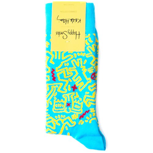 Носки Happy Socks, размер 36-40, мультиколор носки happy socks размер 41 46 черный