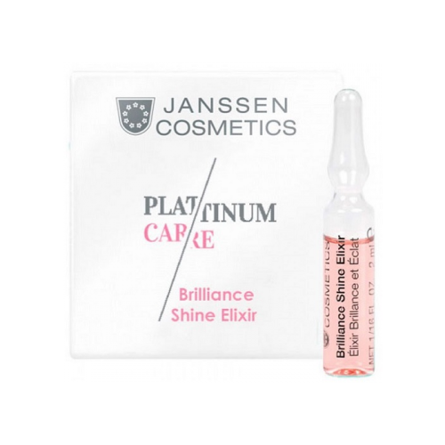 Ампулы для лица Janssen Ampoules 1290Р Brilliance Shine Elixir для сияния кожи 25 шт по 2 мл