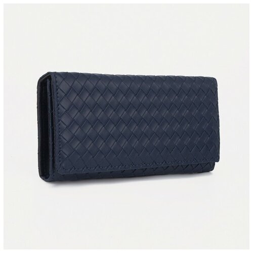 фото Кошелёк на кнопке, цвет синий noname