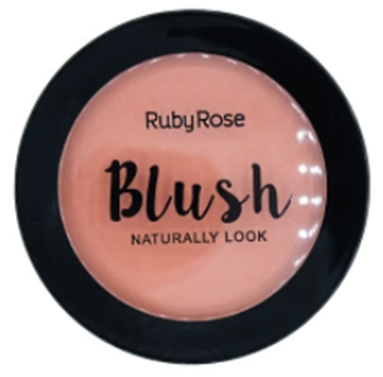 Ruby Rose / Румяна для лица с насыщенным пигментом Naturally look Blush HB-6113.B20