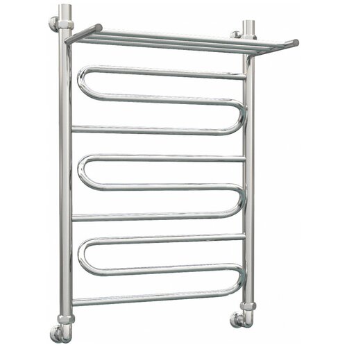 Водяной полотенцесушитель Роснерж Зиг-Заг L105100 70x50 с полкой