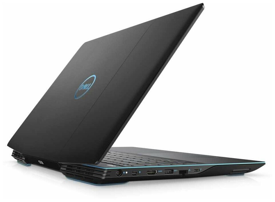 Ноутбук Dell G3 3500 Core i7 10750H 8Gb SSD512Gb NVIDIA GeForce GTX 1660 Ti 6Gb 156 WVA FHD 1920x1080 Windows 10 Home black WiFi BT Cam