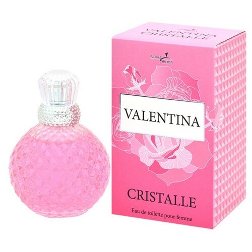 AA VALENTINA CRISTALLE 100ml фут. роз туалетная вода parli туалетная вода женская my best game white гранат пион лотос амбра красное дерево