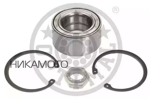 OPTIMAL 100036S Подшипник ступицы колеса комплект AUDI 100 43 C2 100 44 44Q C3 100 C1 100 Avant 43 C