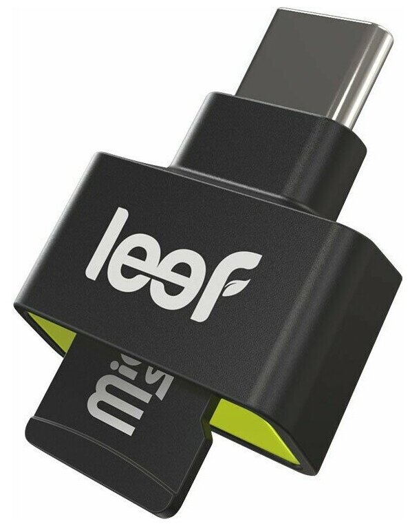 Карт-ридер LEEF Access-C, micro SD / USB-C