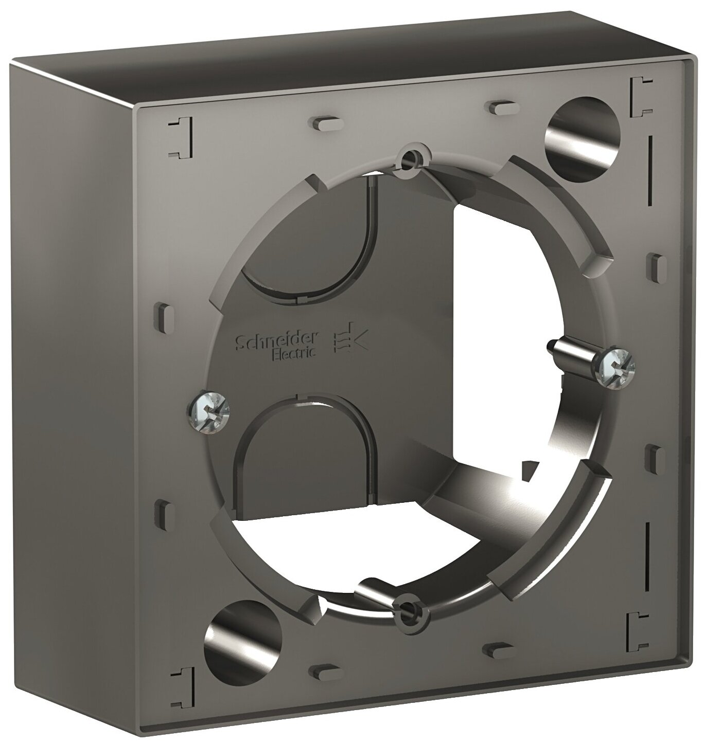 AtlasDesign ATN000900 Коробка для наружного монтажа (вертикальная, сталь) Schneider Electric - фото №1