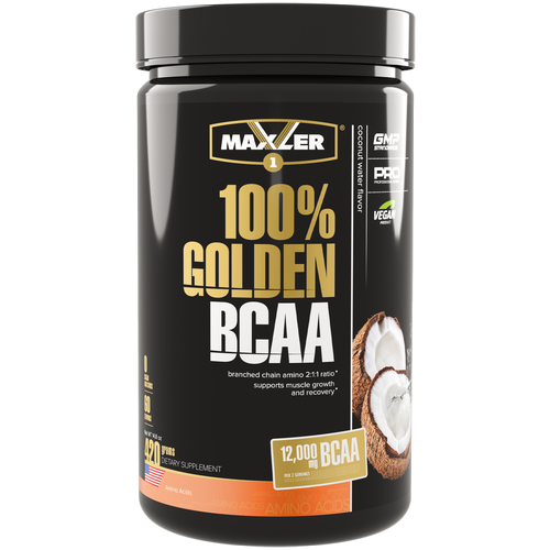 Maxler 100% Golden BCAA 420 г Coconut Water maxler 100% golden bcaa 420 г арбуз