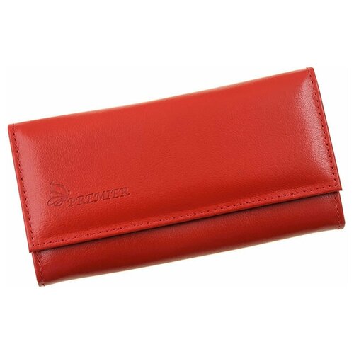фото Кошелек женский из натуральной кожи, маленький бумажник для денег, портмоне на каждый день красный cro-d-1-35 нет бренда