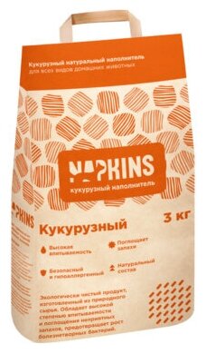 NAPKINS кукурузный наполнитель, 4.2 л - фотография № 3