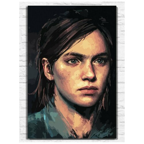 Картина по номерам на холсте игра the last of us - 9673 В 60x40