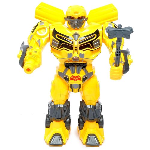 Робот Aomeisi Toys Mechanical hero Deformation robot 857, желтый