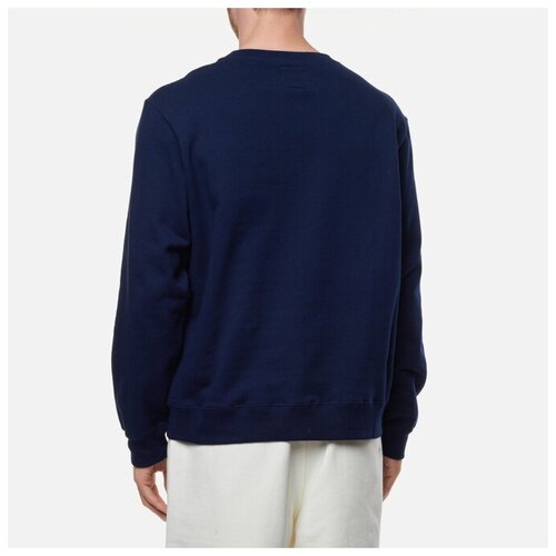 фото Мужская толстовка gramicci one point crew neck синий , размер xl