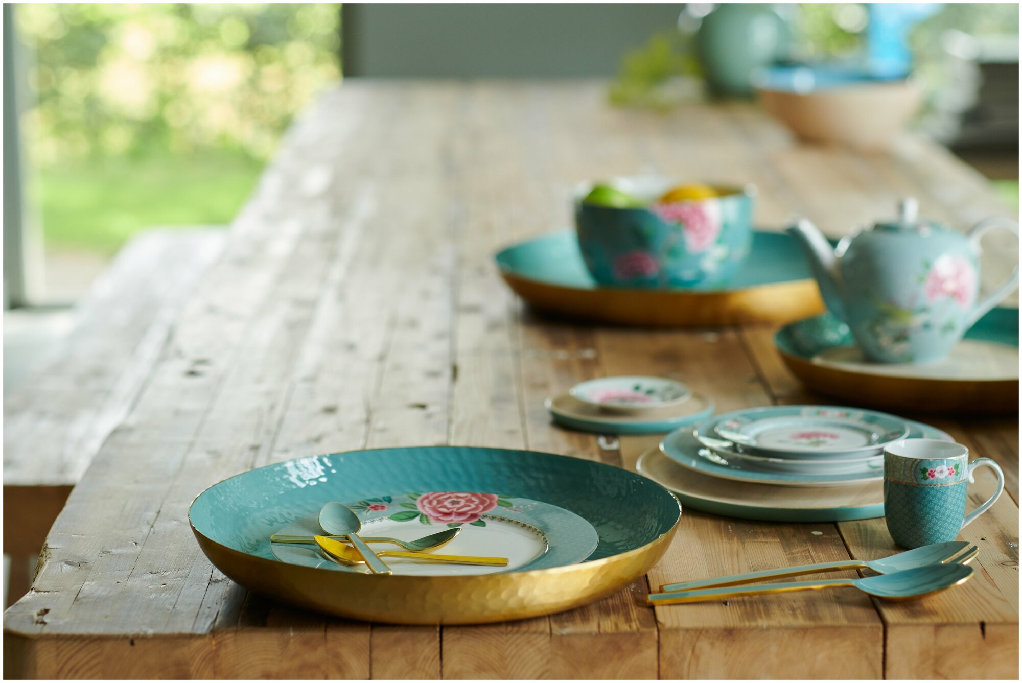 Набор из 2 тарелок Pip Studio Blushing Birds, д. 26,5 см WW.51.001.206 Hoff - фото №2