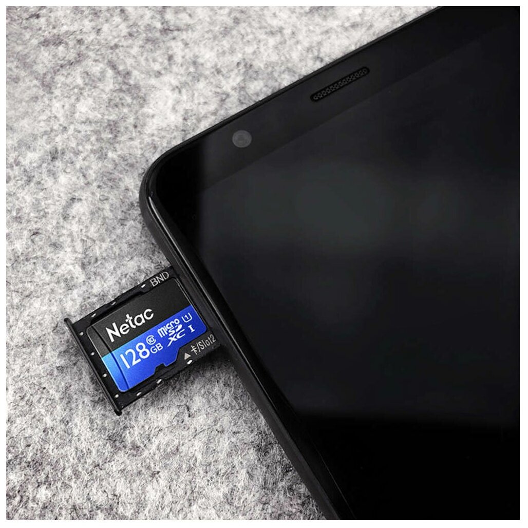 Карта памяти microSDXC UHS-I U1 NETAC P500 128 ГБ, 80 МБ/с, Class 10, , 1 шт., без адаптера - фото №16
