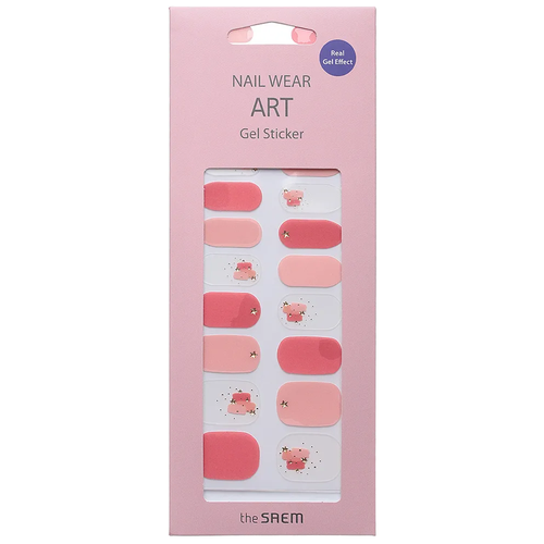 The Saem Nail Наклейки для ногтей Nail Wear Art Gel Sticker 06 наклейки для ногтей the saem nail wear art gel sticker 07