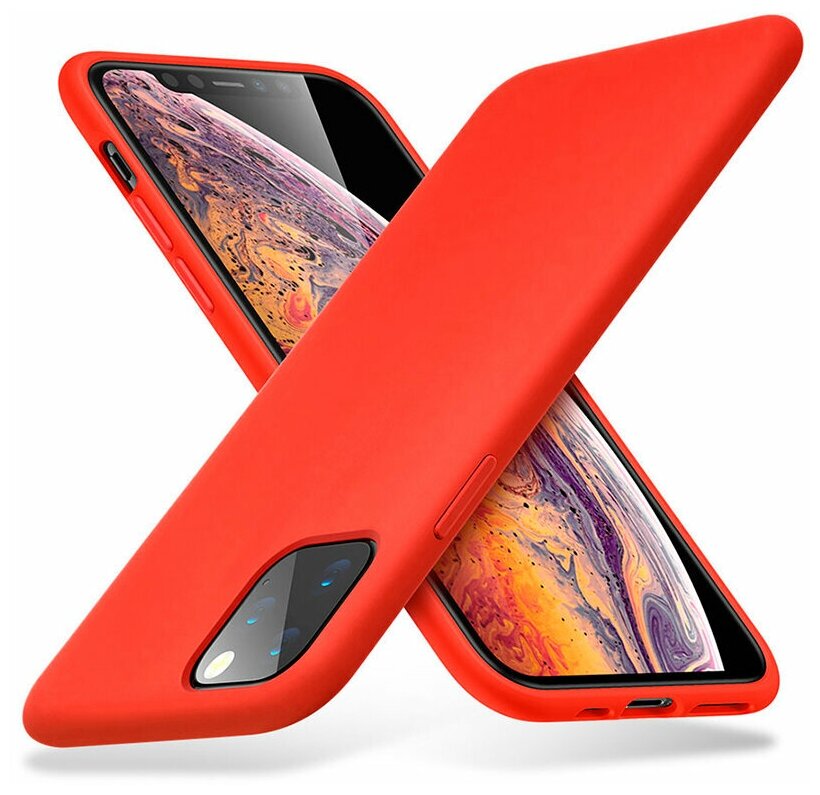 YOHO Чехол/бампер для iPhone 11 Pro (5,8). красный YCHI11PR