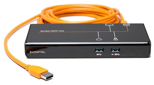 Коннектор одноканального подключения Konftel OCC Hub (1 x USB 3.0, 2 x USB 2.0, 1 x HDMI)