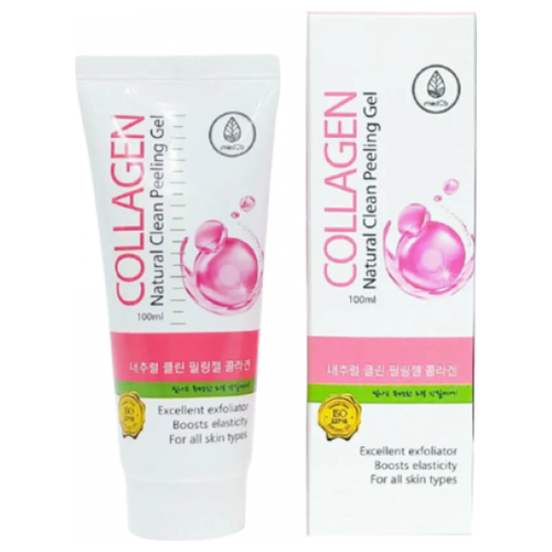 Med B Гель-скатка с коллагеном - Natural clean peeling gel collagen, 100мл