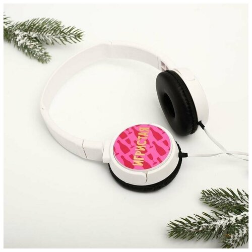 Наушники накладные С Новым годом с микрофоном 122500₽