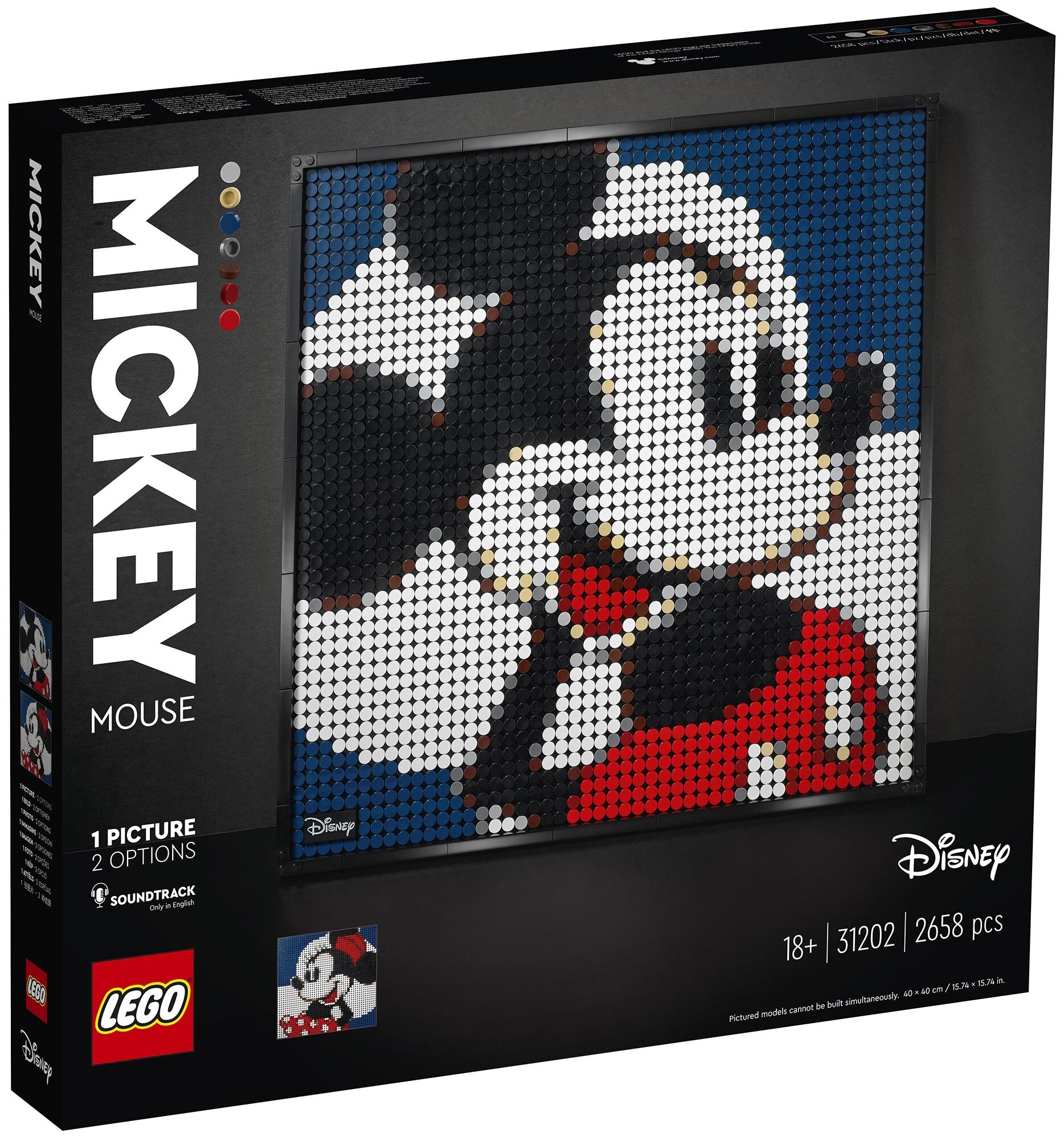 Конструктор Lego Art Disney's Mickey Mouse, - фото №1
