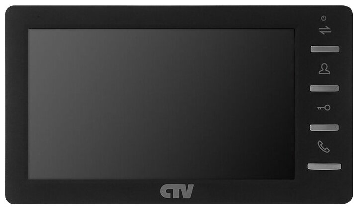 Монитор для домофона/видеодомофона, CTV-M1701 Plus B (чёрный)