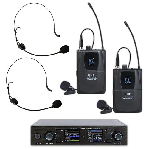 Беспроводные микрофоны NOIR-audio UR-9200 Bodypack 1642000₽