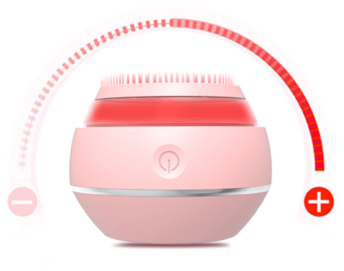 Массажер для ультразвуковой чистки лица FitTop L-Sonic, розовый - фотография № 11