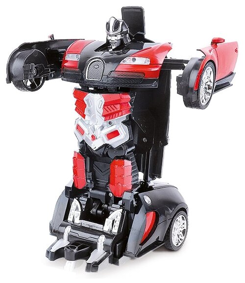 Робот-трансформер Crossbot Astrobot Осирис, черный/красный/серебристый