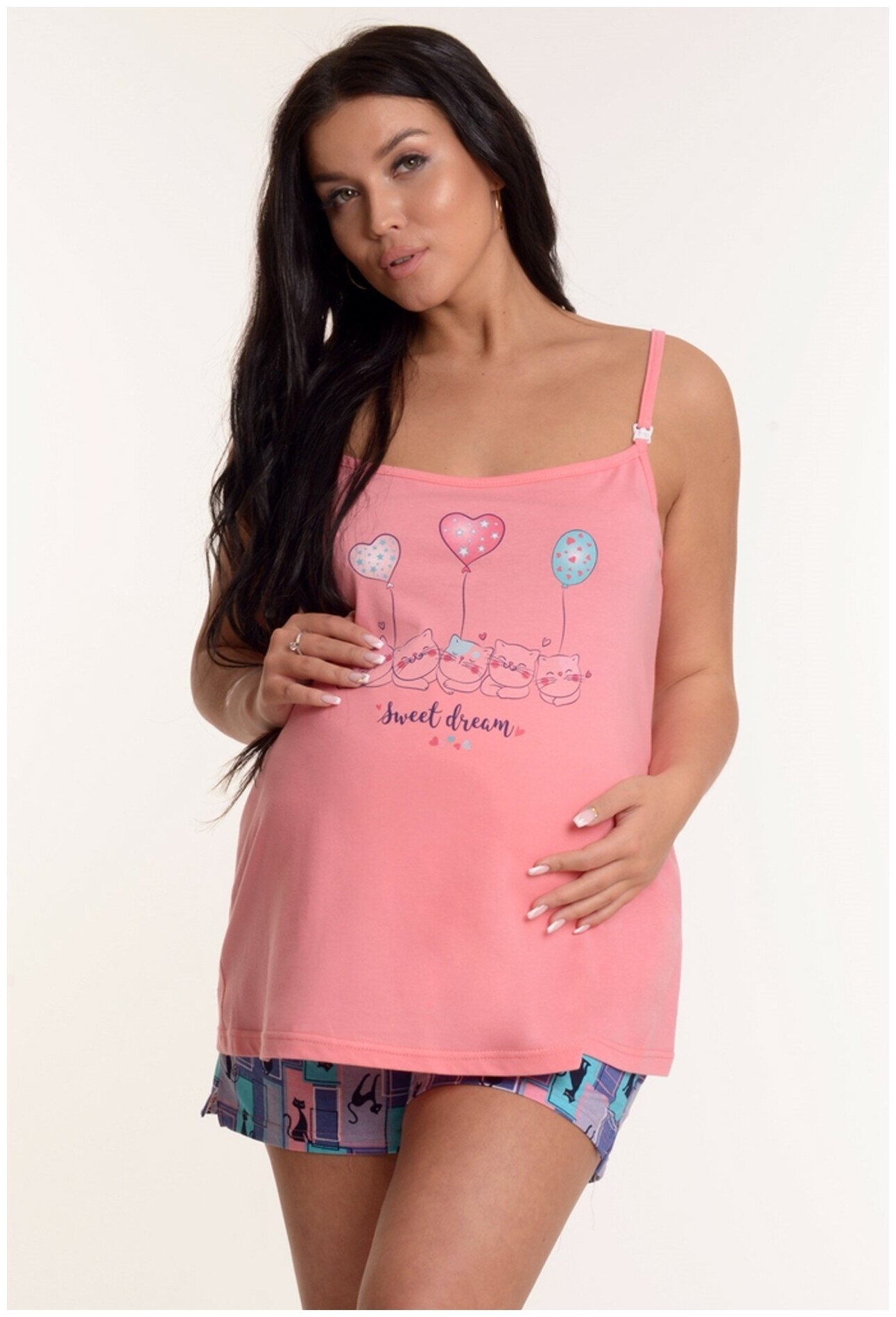 Пижама для беременных и кормящих мам Modellini 1375