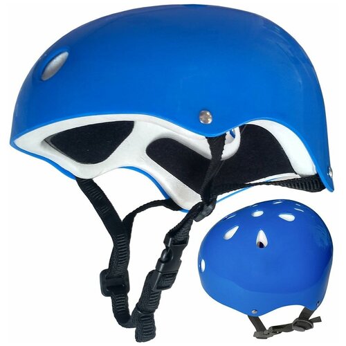 фото F11721-3 шлем защитный универсальный jr (синий) hawk