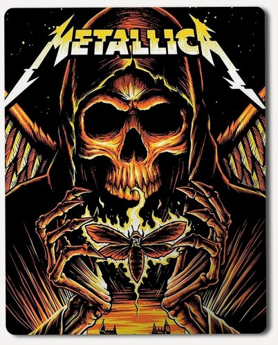 Изображение товара Коврик для мыши с принтом Музыка Metalica - 6315 В