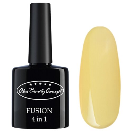 Alex Beauty Concept Гель-лак Fusion 4 in 1 Gel, 7.5 мл, лимонный alex beauty concept гель лак fusion 4 in 1 gel 7 5 мл зеленый