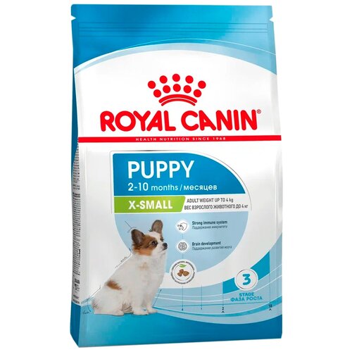 ROYAL CANIN X-SMALL PUPPY для щенков маленьких пород (0,5 кг х 10 шт)