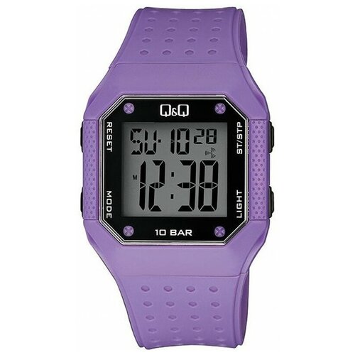 фото Наручные часы q&q наручные часы q&q m158j010y, фиолетовый