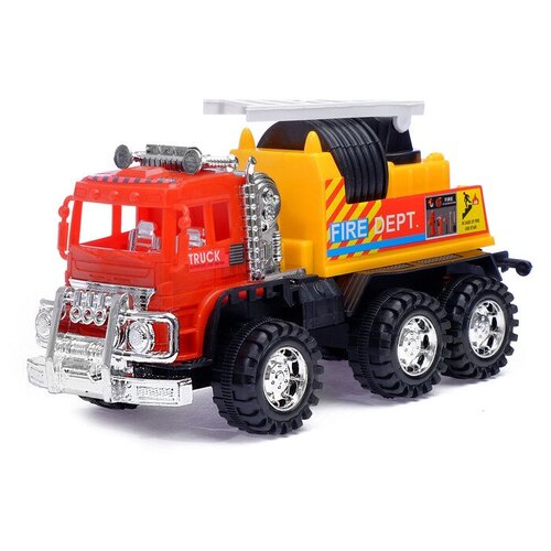 Машина инерционная «Пожарная» игрушка машина пожарная beboy 20х6 5х10см инерционная
