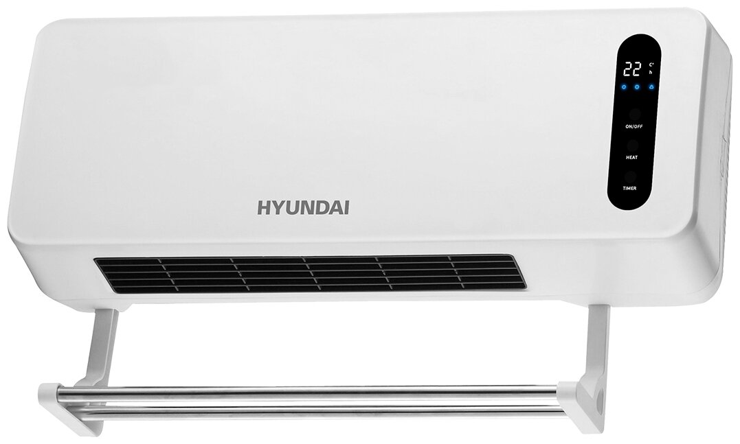Тепловентилятор Hyundai H-FH2-F10MC, белый - фотография № 1