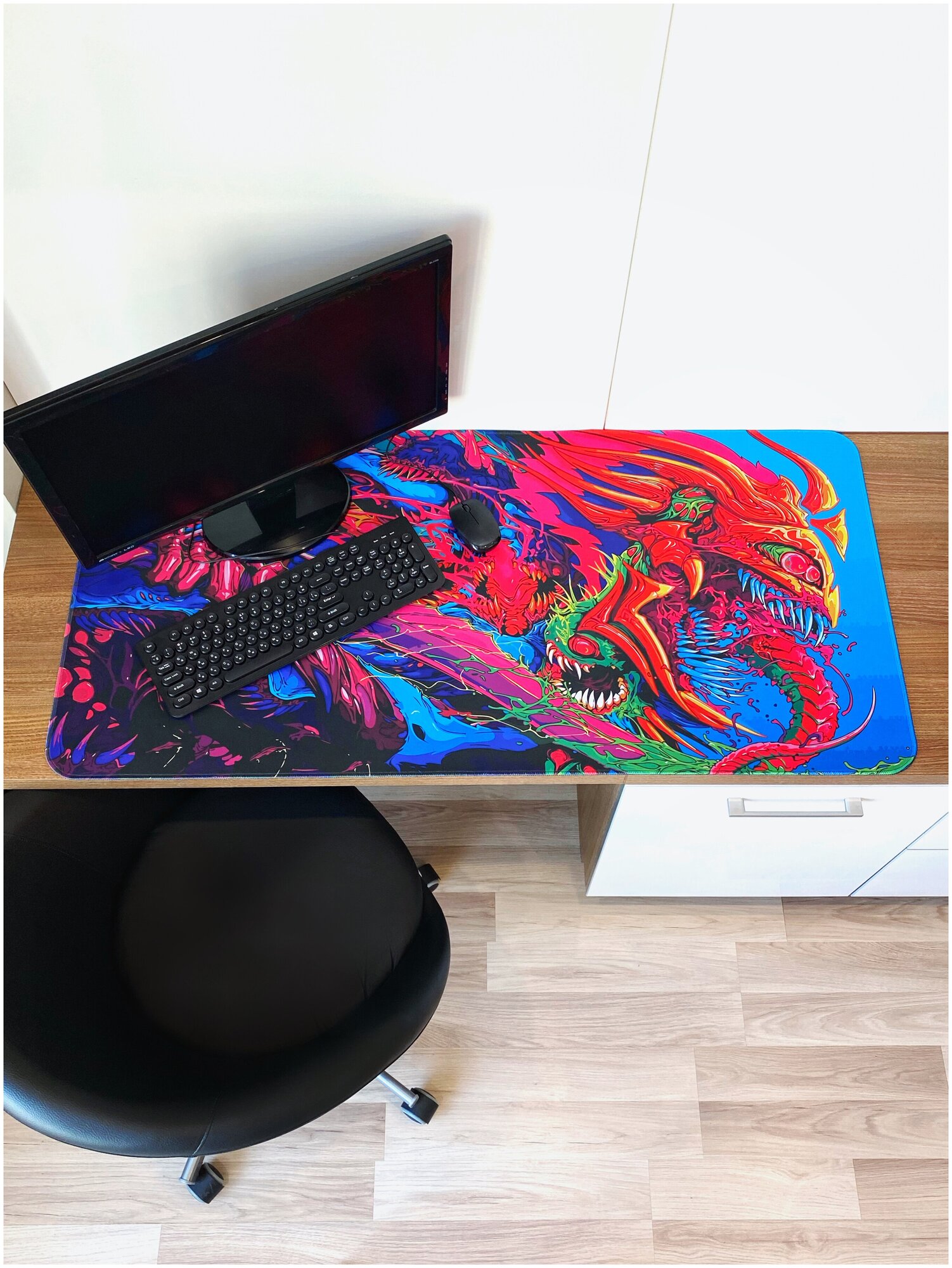 Коврик для мыши Limited edition - Hyper beast blue / Gaming XXXL - [1200x600]