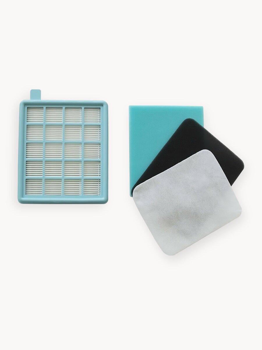 Набор фильтров для пылесоса Philips BRUNER моторный и HEPA фильтр (MPVC-1011)