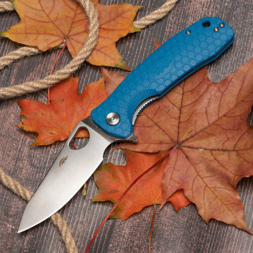 Нож Leaf L D2 Blue