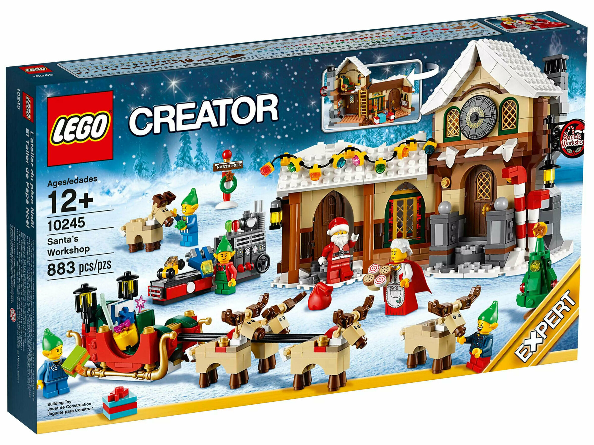 LEGO Seasonal 10245 Мастерская Санты