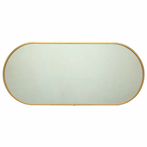 Зеркало овальное в металлической раме quadro 400х900х40мм золото 16211₽