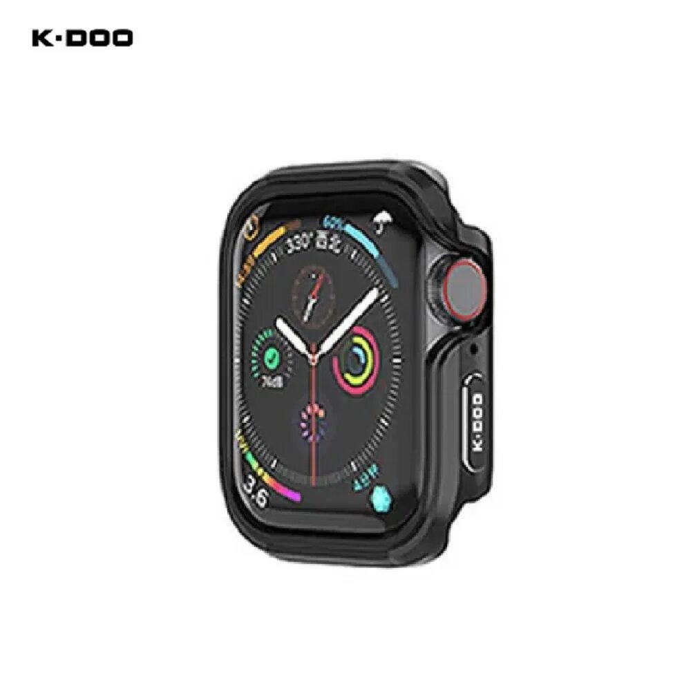 фото Чехол-бампер для Apple Watch Ultra 49 мм, KZDOO / K-DOO Defender алюминиевый, черный