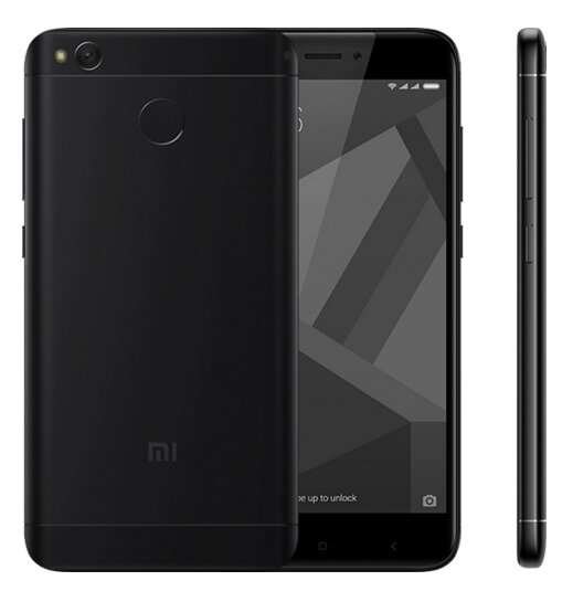 Смартфон Xiaomi Redmi 4X 2/16 ГБ Global, черный