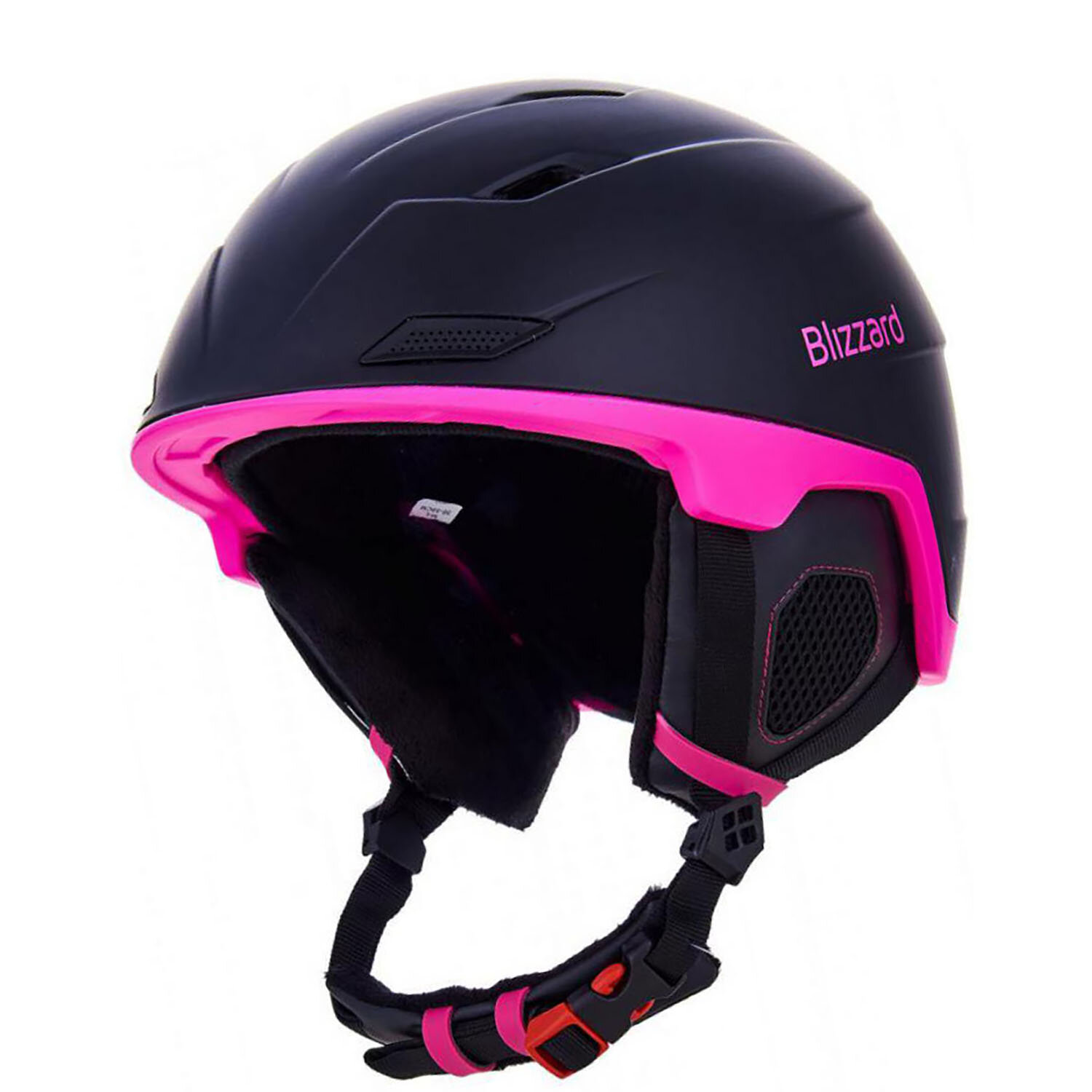 Шлем BLIZZARD Double Black Matt/Magenta (см:56-59)