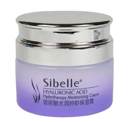 Sibelle Hyaluronic Acid Крем для лица с гиалур. кислотой, увлажняющий, 55г (банка в ц/ф)