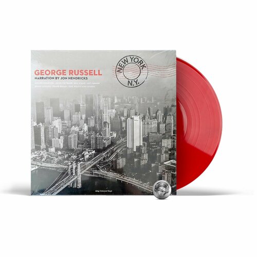 George Russell - New York, N.Y. (coloured) (LP) 2022 Red, 180 Gram Виниловая пластинка виниловая пластинка russell hal nrg ensemble the finnish swiss tour