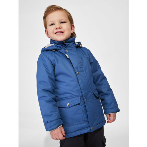 Джинсовая куртка ArctLand, размер 92/54, синий комбинезон arctland размер 92 54 синий