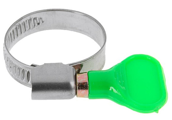 фото Хомут червячный бабочка, 12-20 мм