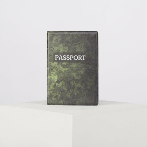 Обложка для паспорта , зеленый